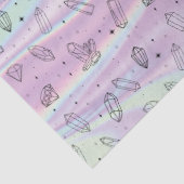 シック結晶ホログラフィックマジカルパターン（の模様が）ある的 薄葉紙 (詳細)