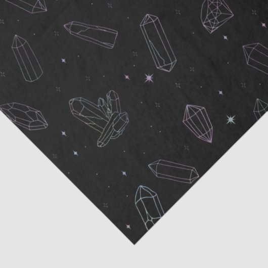 シック結晶ホログラフィパターン（の模様が）あるーの魔法組織 薄葉紙 (詳細)