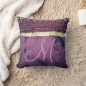 シック絞り染めモノグラムジプシースカーフ クッション (ブランケット)