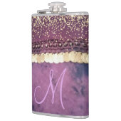 シック絞り染めモノグラムジプシースカーフ フラスク (左)