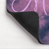 シック絞り染めモノグラムジプシースカーフ マウスパッド (コーナー)
