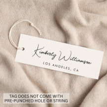 シック署名スクリプトラベルつるラベル