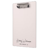 シック署名スクリプトPInk クリップボード (左)