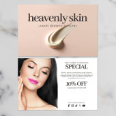 シック美しいスキン気にスパブティックピンク チラシ