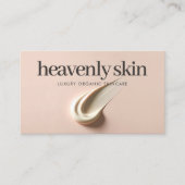 シック美しいスキン気にスパブティックピンク 名刺 (正面)