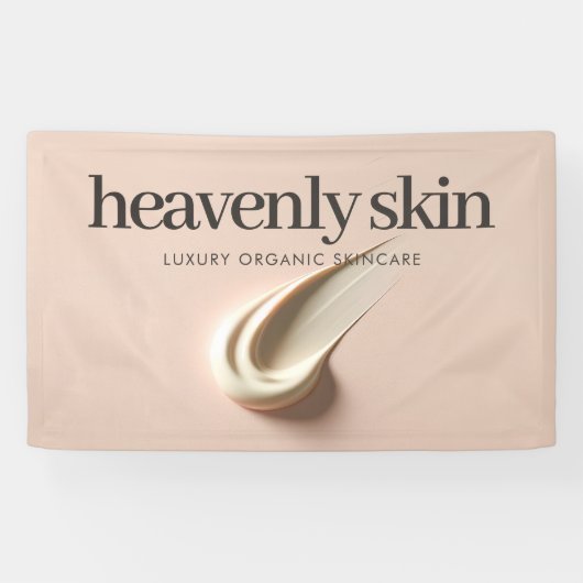 シック美しいスキン気にスパブティックピンク 横断幕 (横)