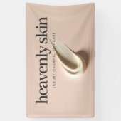 シック美しいスキン気にスパブティックピンク 横断幕 (縦)