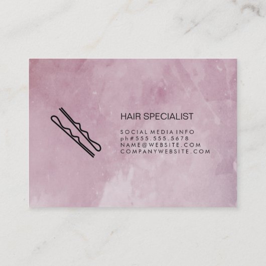 シック美容師 名刺 (裏面)