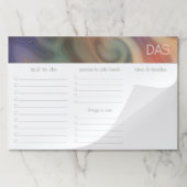 シック自然層 |一覧を表示するナチュラルAgate ペーパーパッド (折り畳み)