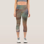 シック自然層 |天然銅石瑪瑙 カプリレギンス (正面)