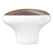 シック自然層 |天然銅石瑪瑙 セラミックノブ (側面)