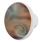 シック自然層 |天然銅石瑪瑙 セラミックノブ (右)