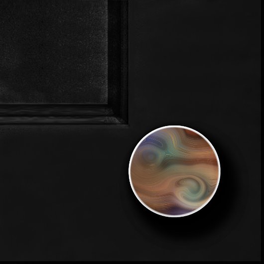 シック自然層 |天然銅石瑪瑙 セラミックノブ