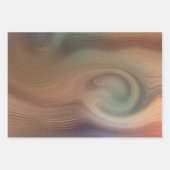 シック自然層 |天然銅石瑪瑙 ラッピングペーパーシート (正面3)