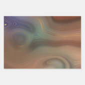 シック自然層 |天然銅石瑪瑙 ラッピングペーパーシート (正面2)