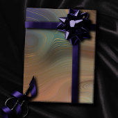 シック自然層 |天然銅石瑪瑙 ラッピングペーパー