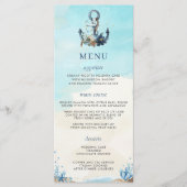 シック航海のいかりビーチシーア結婚ーズメニュー プログラム (正面)