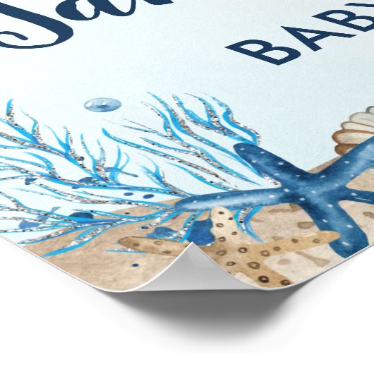 シック航海のエレファントボーイ赤ちゃんシャワーへようこそ ポスター (角)