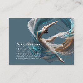 シック航空飛んでいるヨガインストラクタークラスパス ロイヤリティカード