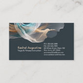 シック航空飛んでいるヨガインストラクタークラスパス ロイヤリティカード (裏面)