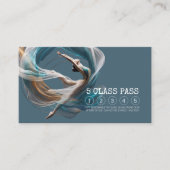 シック航空飛んでいるヨガインストラクタークラスパス ロイヤリティカード (正面)