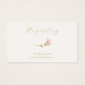 シック赤面バラ結婚のレジストリエンクロージャ (正面)