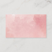 シック赤面ピンクウォーター結婚カラー詳細サイト エンクロージャーカード