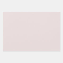 シック赤面ピンクゼブラアニマル誕生日 ラッピングペーパーシート