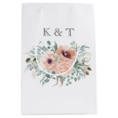 シック赤面フローラ中抱き枕 ミディアムペーパーバッグ (正面)