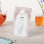 シック赤面プアニスパンパスボホアーチユーカリ 台座サイン (インサイチュ)