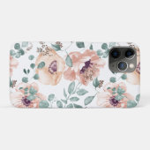 シック赤面水彩花iPhone iPadケース Case-Mate iPhoneケース (裏面(横))