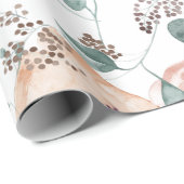 シック赤面結婚フローラ ラッピングペーパー (ロールコーナー)