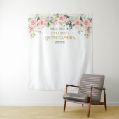 シック赤面花ユーカリ金ゴールドキンセアニェラ タペストリー (インサイチュ)