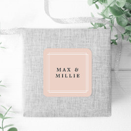 シック赤面 |ブティック スクエアシール