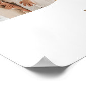 シック金ゴールドカスタムホワイトパパ3 ポスター (角)