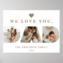 シック金ゴールドカスタムホワイトパパ3 ポスター