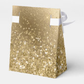 シック金ゴールドグラムグリジーグリッター結婚ズ フェイバーボックス (裏面サイド)