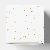 シック金ゴールドグリッターディアバック&グリッターパインツリーズ フェイバーボックス (上部)