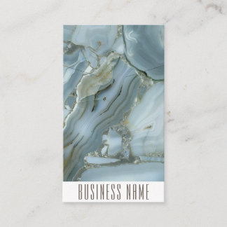 シック金ゴールドグリッターマーブルナックレースディスプレイカード 名刺