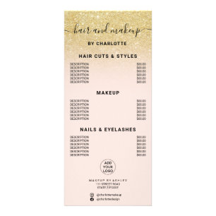 シック金ゴールドグリッター書字ヘア化粧価格 ラックカード