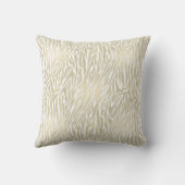 シック金ゴールドゼブラプリント クッション (裏面)