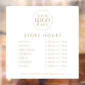 シック金ゴールドタイポグラフィビジネスロゴストア時間 ウィンドウサイン (シート2)