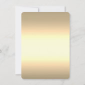 シック金ゴールドダイアモンズクラウンブルガンディキンセアニラ 招待状 (裏面)