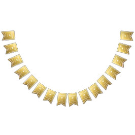 シック金ゴールドトレンディー卒業クラス20XXバンティング バンティングフラッグ