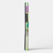 シック金ゴールドバタフライピスタチオ紫 Case-Mate iPhoneケース (裏面 / 右)