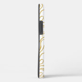 シック金ゴールドレッドモノグラムケースメイトiPhoneケース Case-Mate iPhoneケース (裏面 / 右)