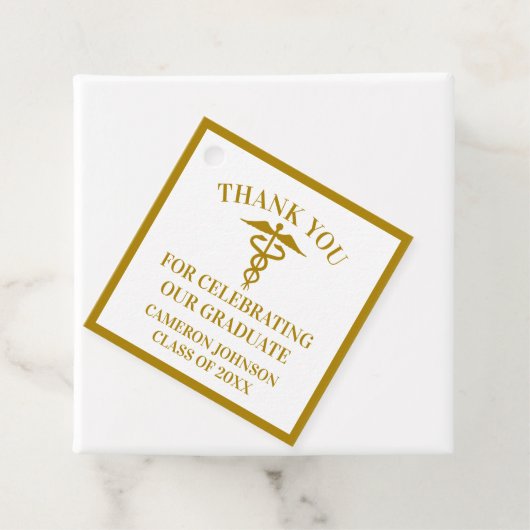 シック金ゴールド医学校卒業党 フェイバータグ (インサイチュ)