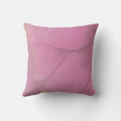 シック金ゴールド明るい赤紫色抽象芸術フローラ クッション (裏面)