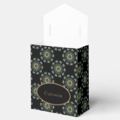 シック金ゴールド&グリーンアジアスタイル フェイバーボックス (オープン)