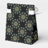 シック金ゴールド&グリーンアジアスタイル フェイバーボックス (裏面サイド)